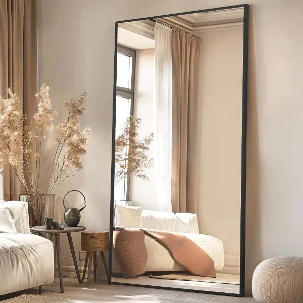 Black Full Length Mirror – Freestanding Floor Mirror