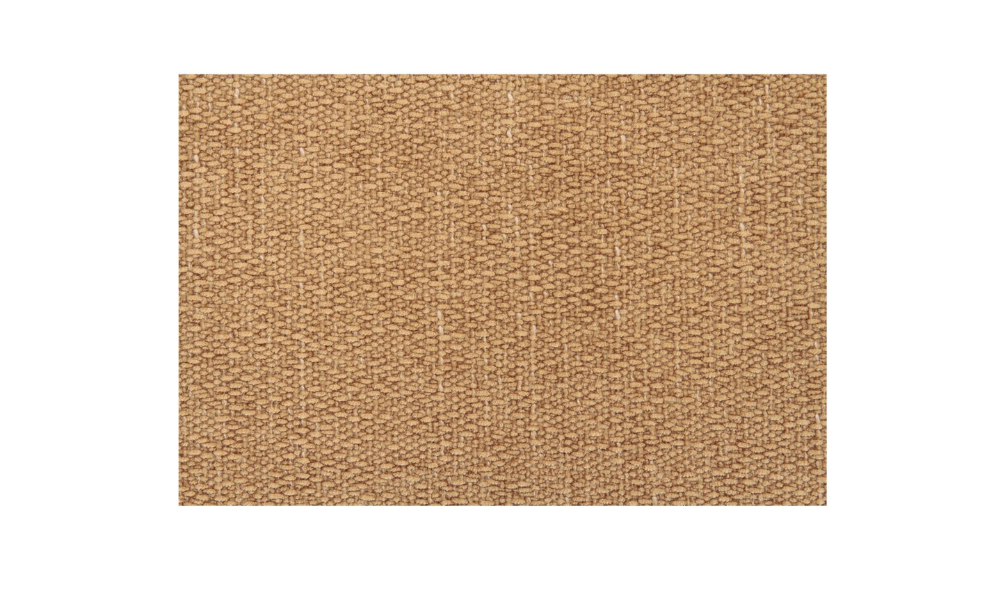 Naomi 2 Piece Convex Modular Sectional Golden Yellow