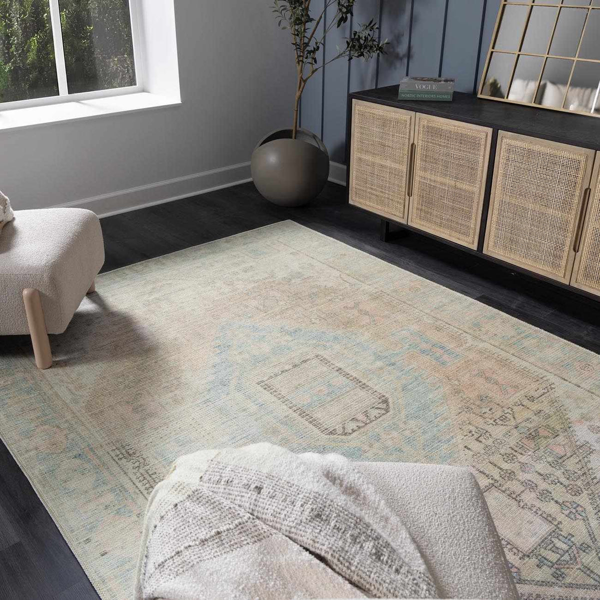 Baloy Vintage Washable Rug