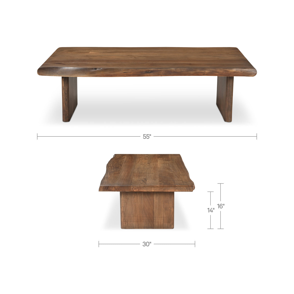 Lila Coffee Table Brown image 13