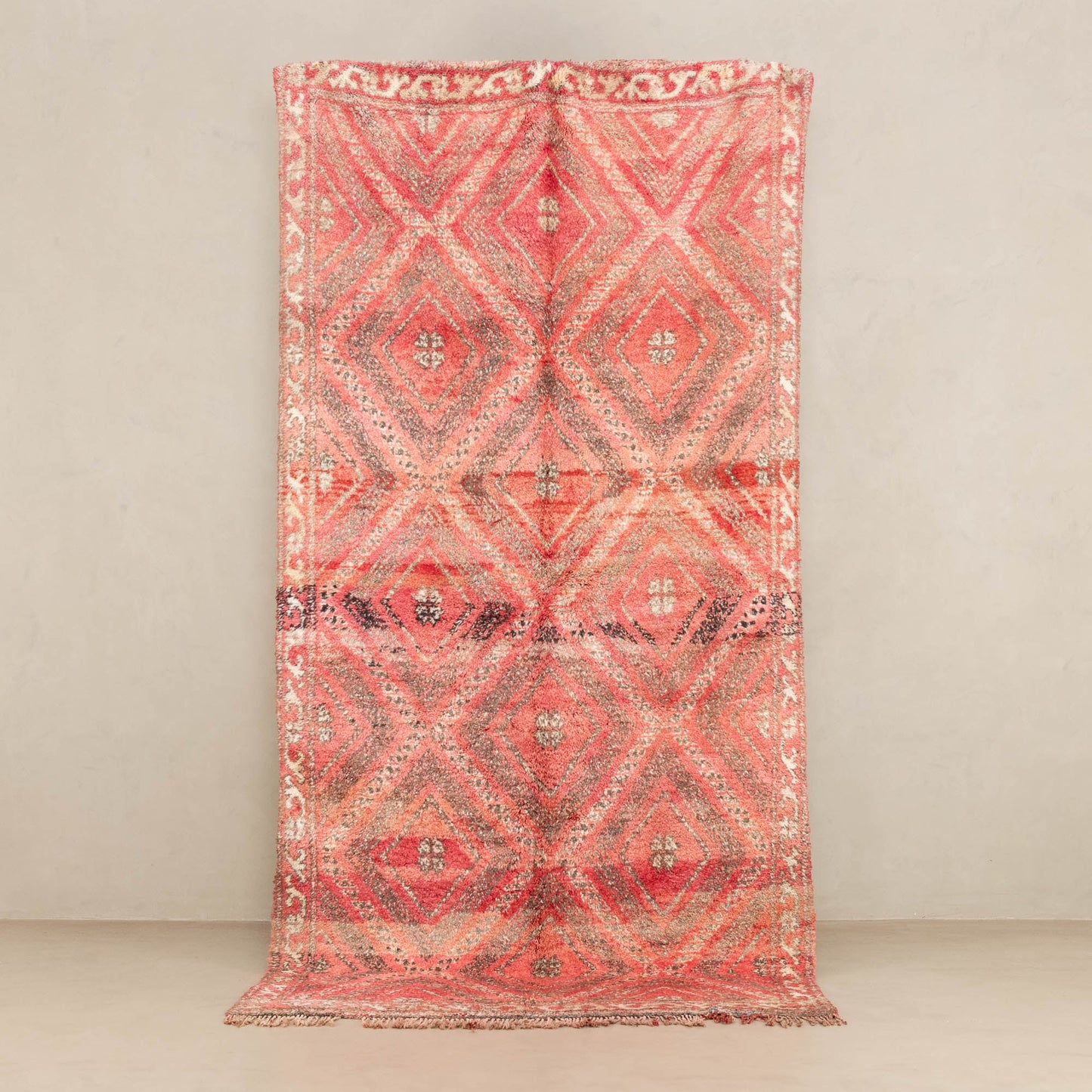 Misk Layl - vintage boujad rug 5.1x10.1 ft / 155x309