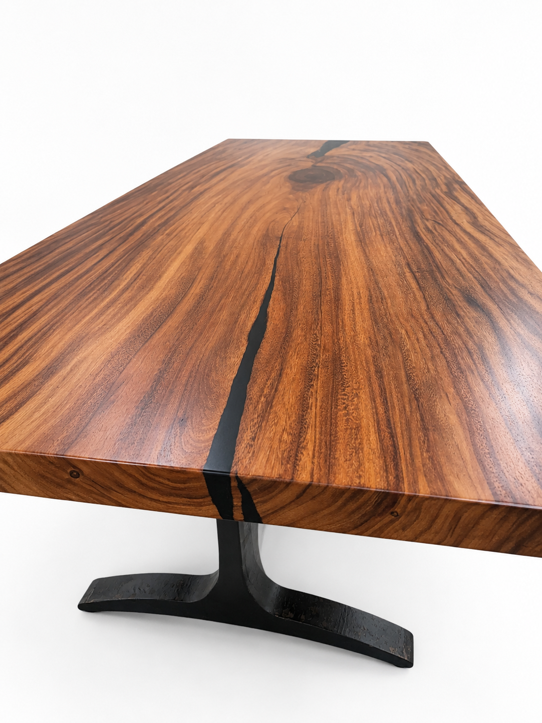 Sculptural Costa Rican Hardwood Dining Table Reserva Collection — No. 16