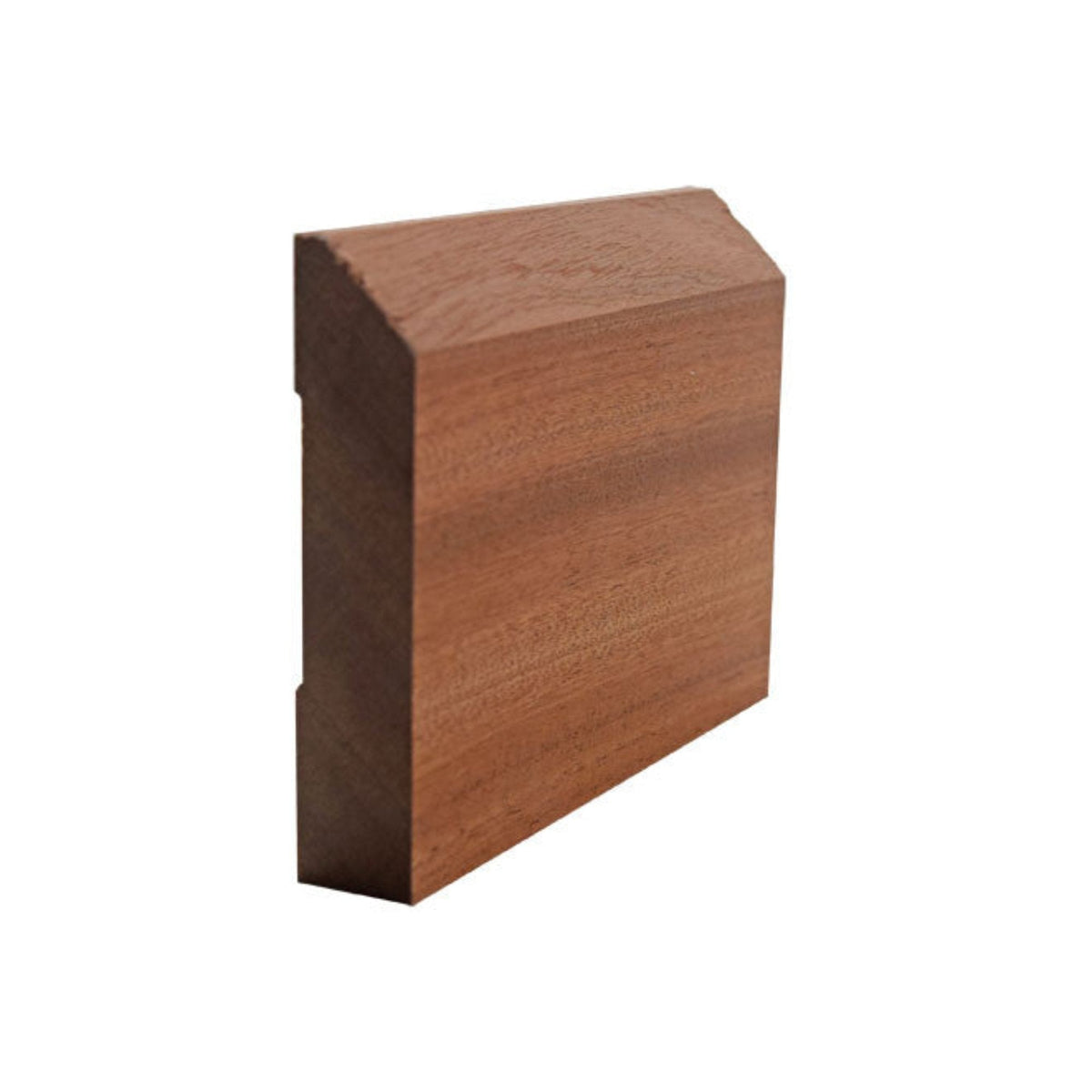 EWBB14 Beveled Edge Baseboard 3-1/2" Tall x 11/16" Moulding Unfinished.