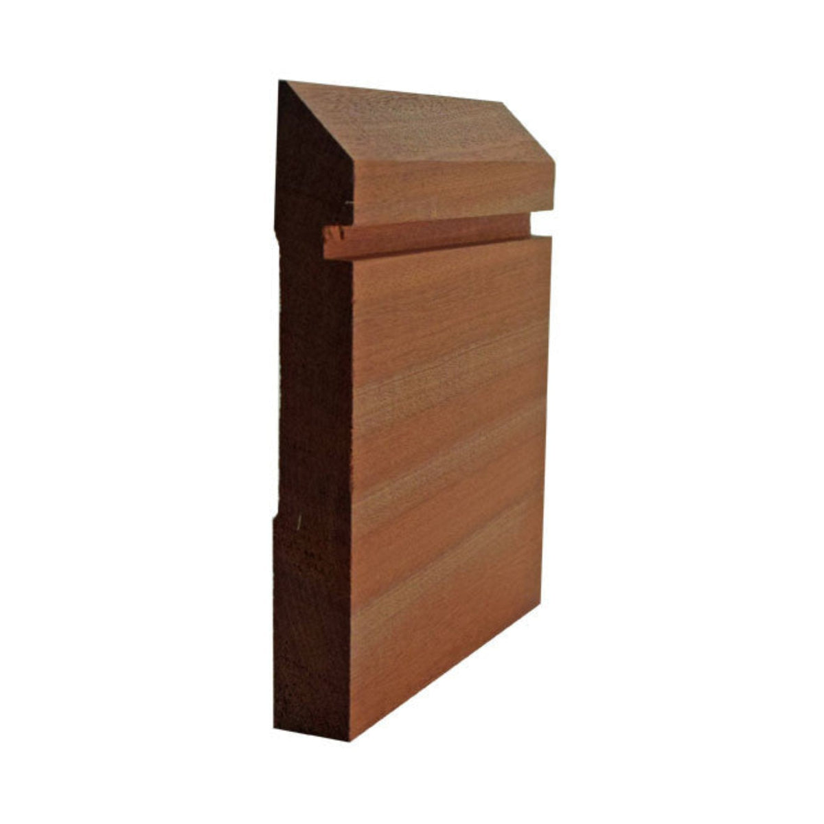 EWBB20 Bevel Groove 5-1/4" Tall x 11/16" Baseboard Moulding Unfinished.