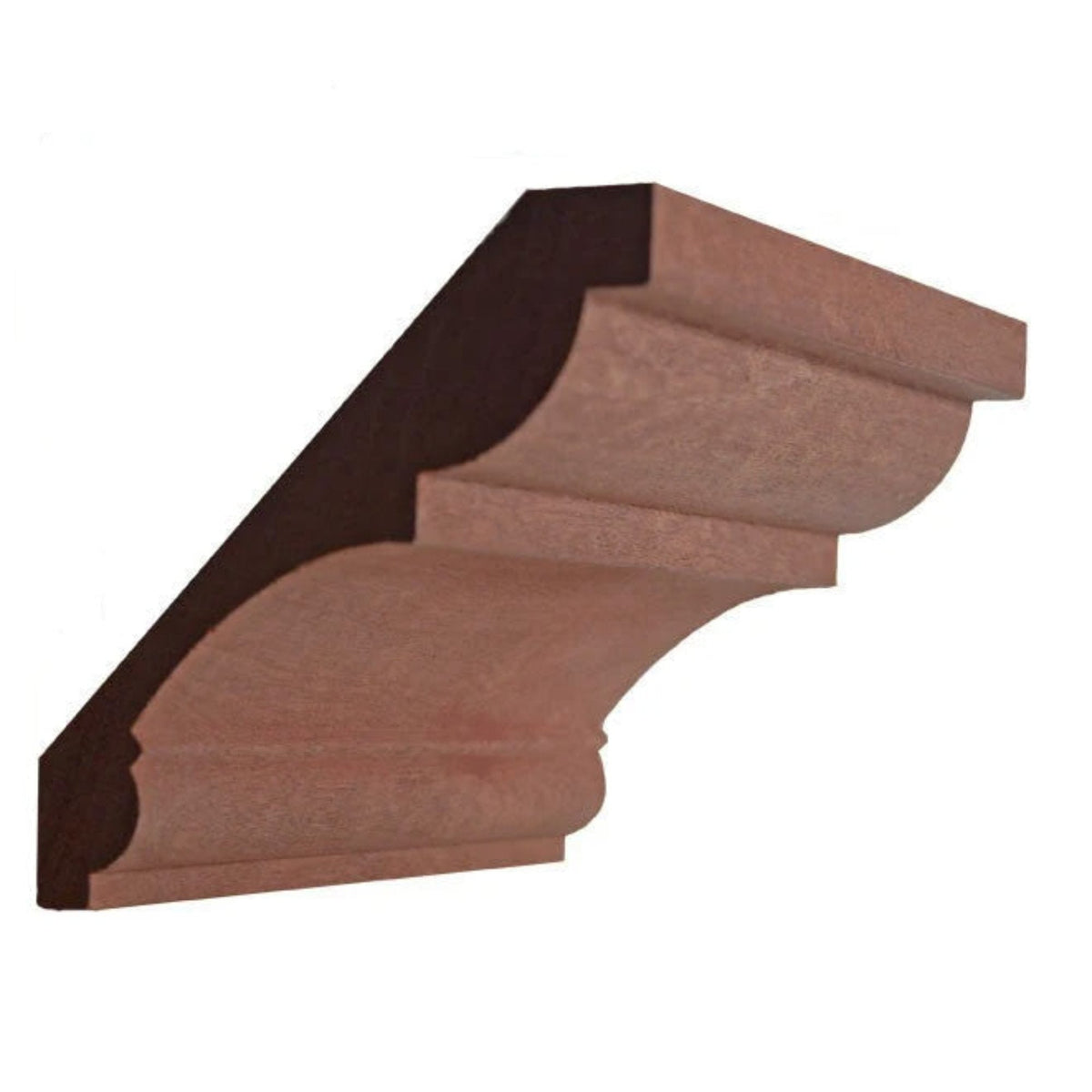 EWCR21 Crown 3/4" x 4-5/8" Unfinished 3-1/4" High x 3-1/4" Deep.