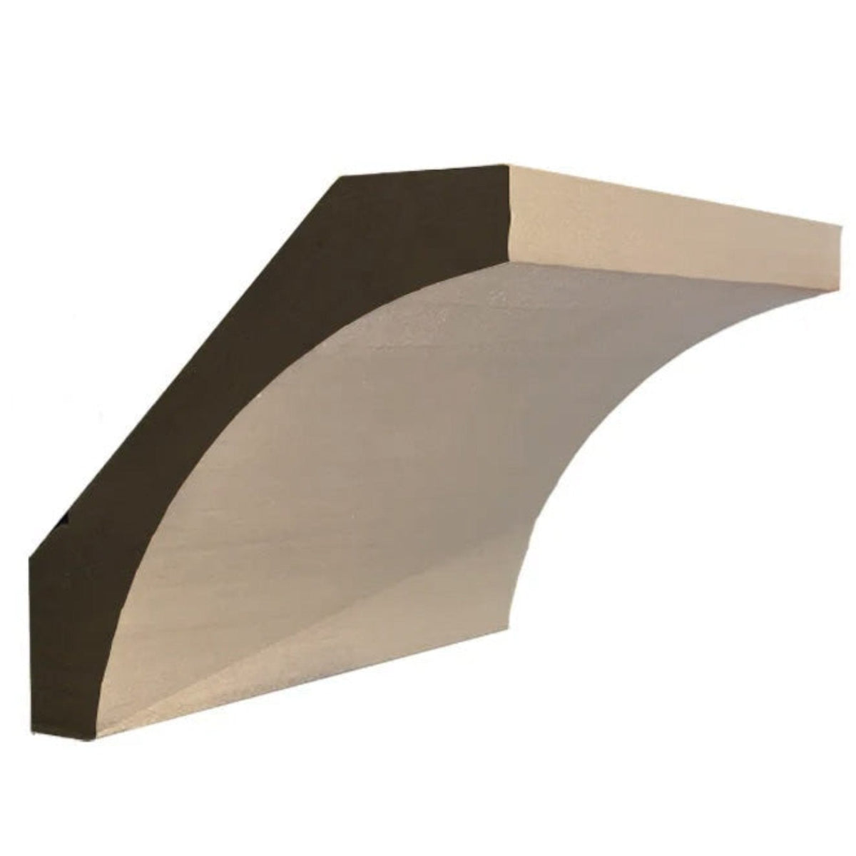 EWCR50 Cove Crown 1" x 4-5/8" Unfinished 3-1/4" High x 3-1/4" Deep.