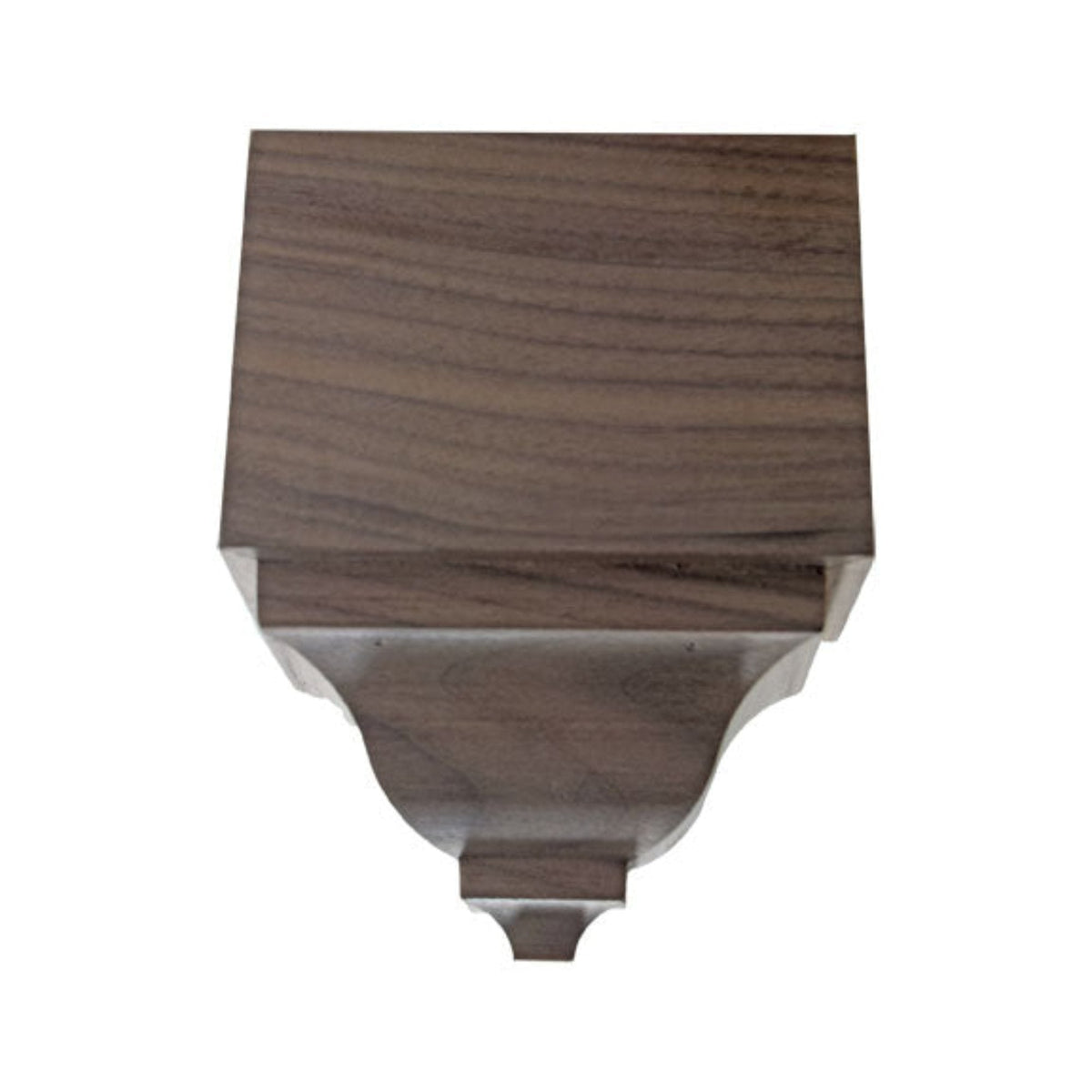 EWCR62 Crown Mid Block 3-1/2 Tall x 2-3/8 deep 4-3/4" Face Unfinished.