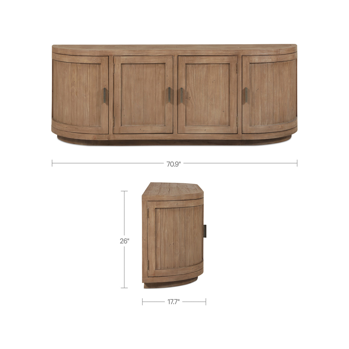 Nicola Media Cabinet Natural image 13
