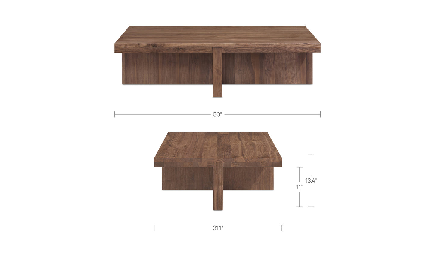 Folke Coffee Table Walnut.