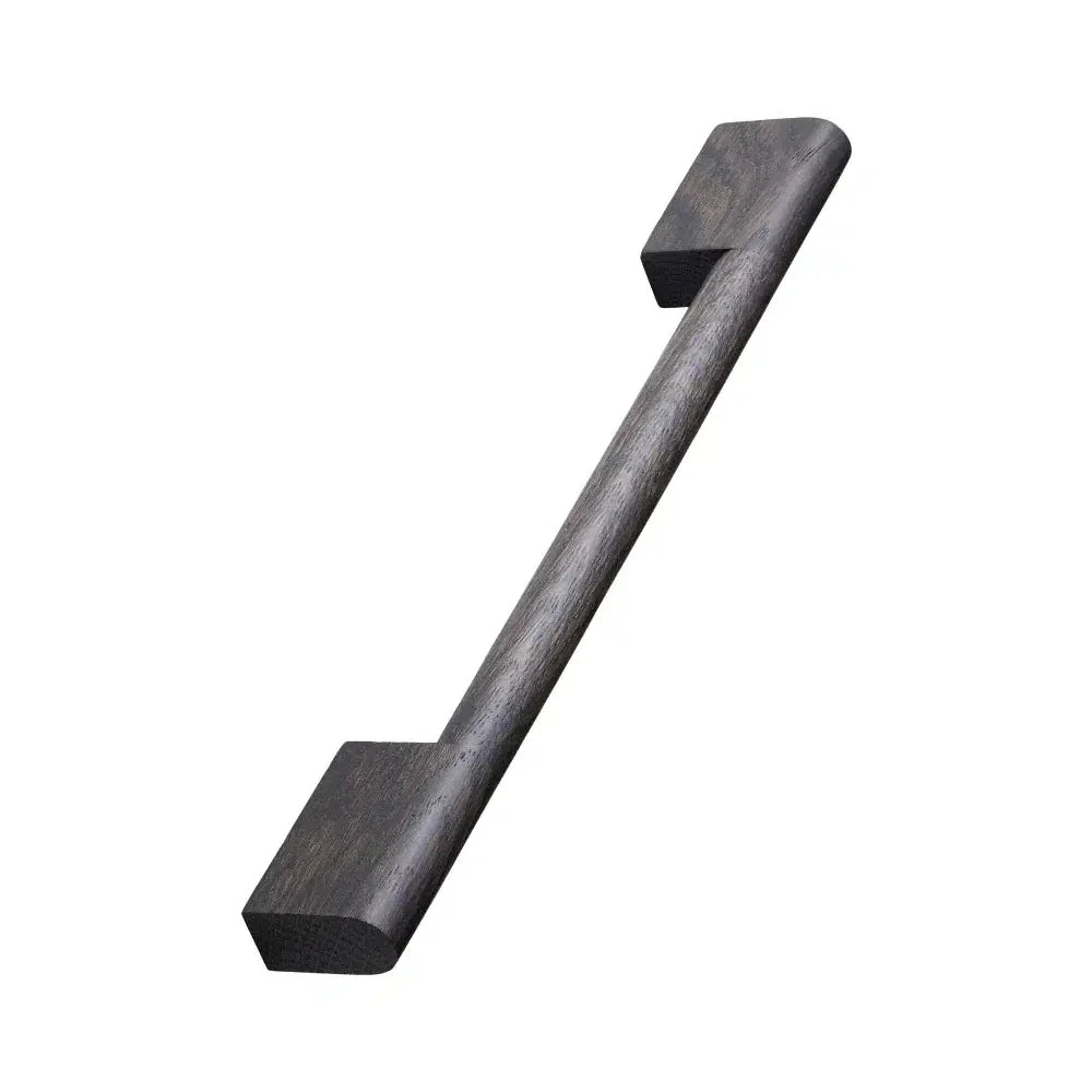 Dark Brown Oak Wood "Fortis" Drawer Pulls