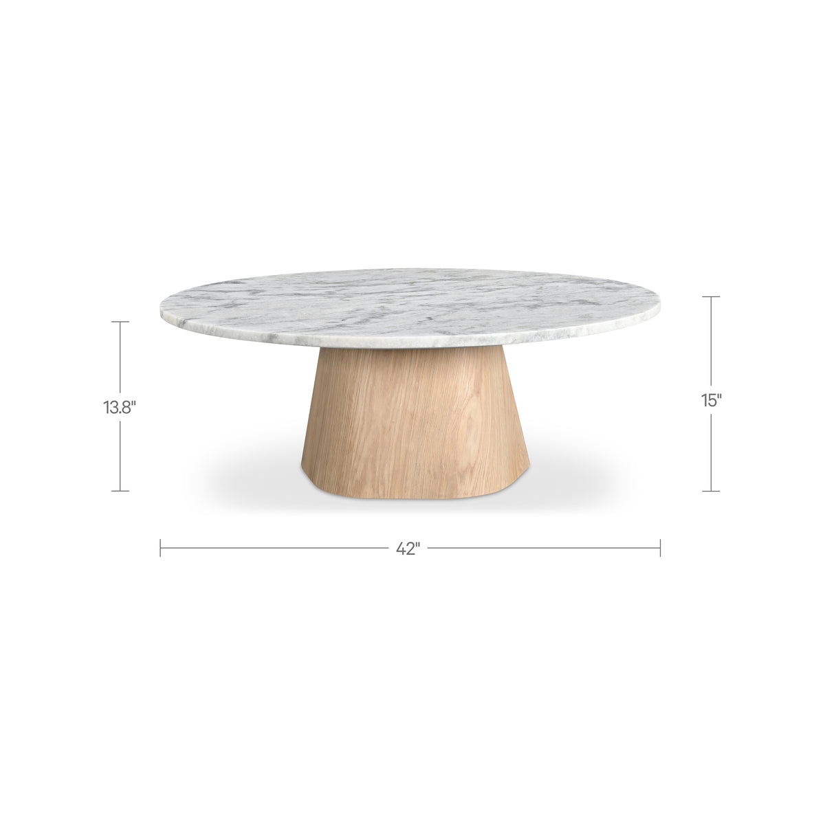 Evelyn Coffee Table Ashen Grey Matrix image 11
