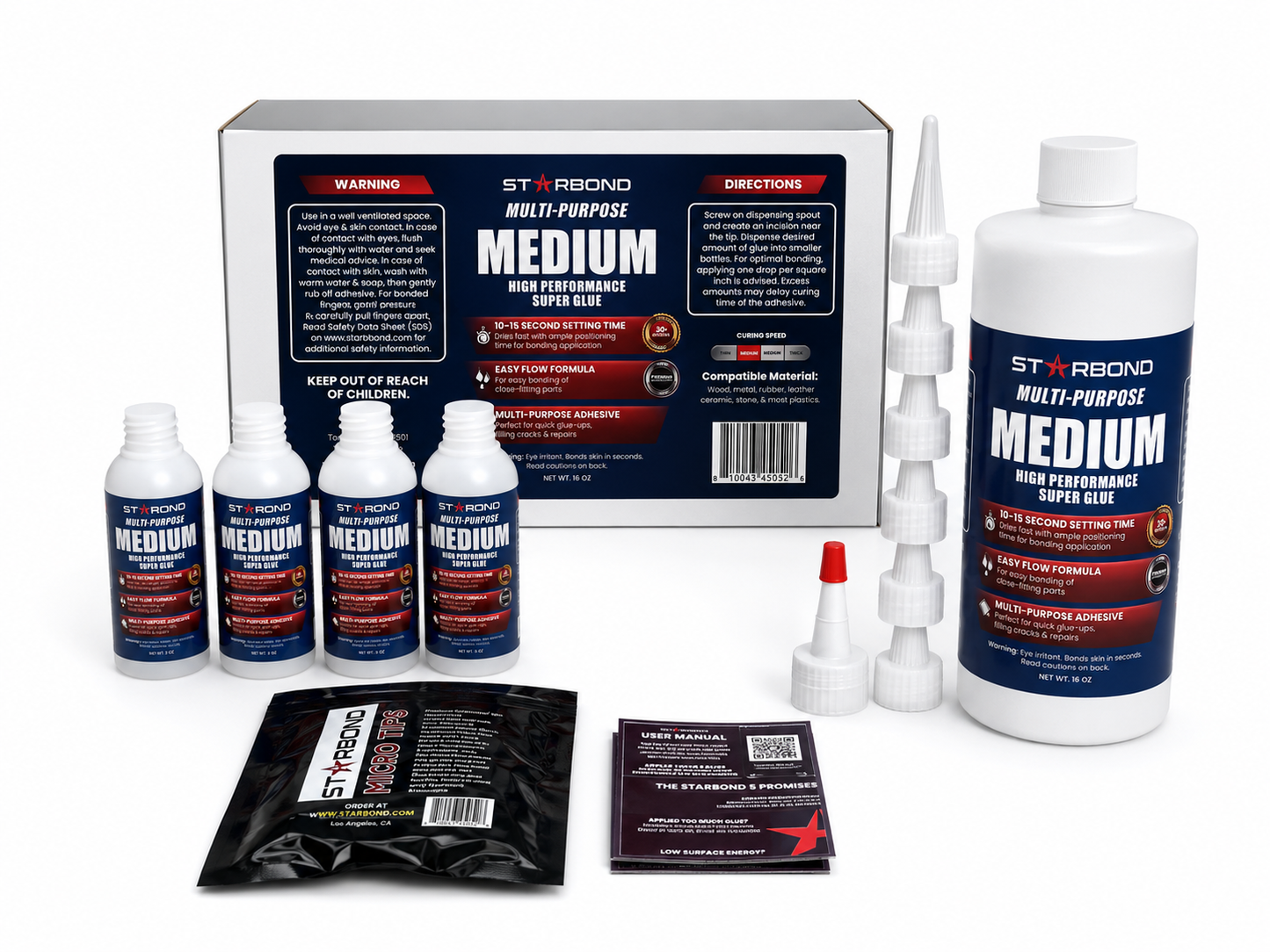 Starbond Refill Bottle Kit 16oz