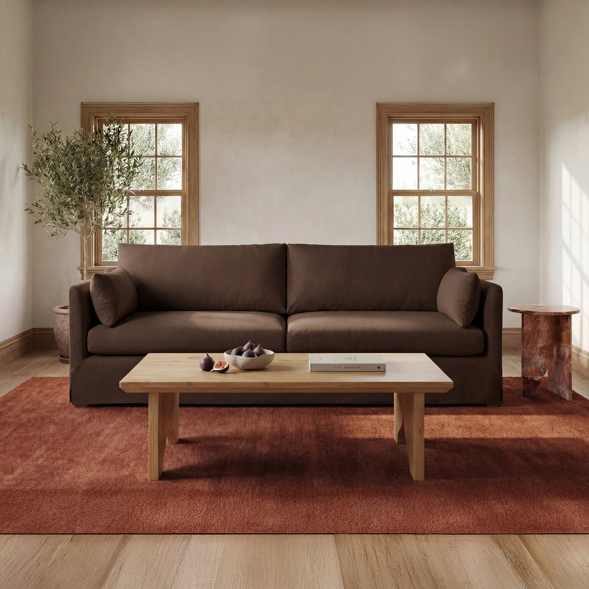 Lake Coffee Table Natural - lifestyle view 1