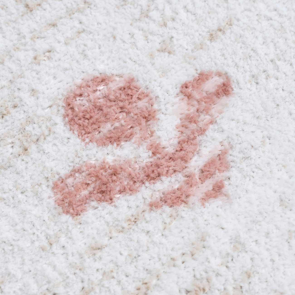 Kapono Floral Dusty Pink Area Rug