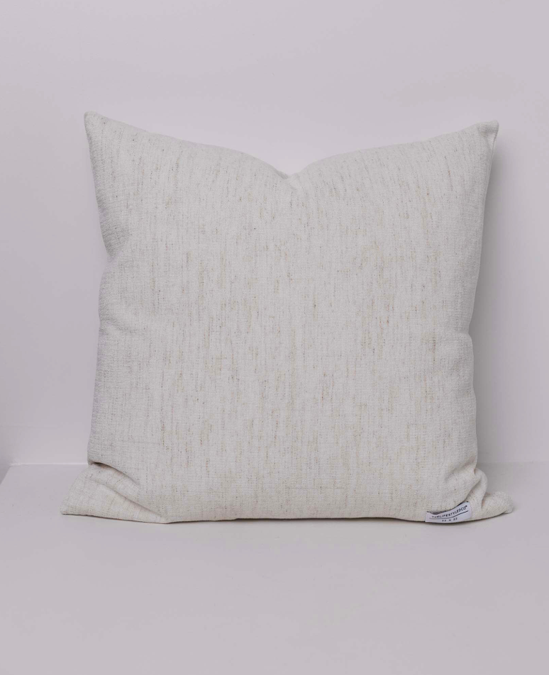 Whisper Slub Chenille Pillow - Bone - 2 Sizes