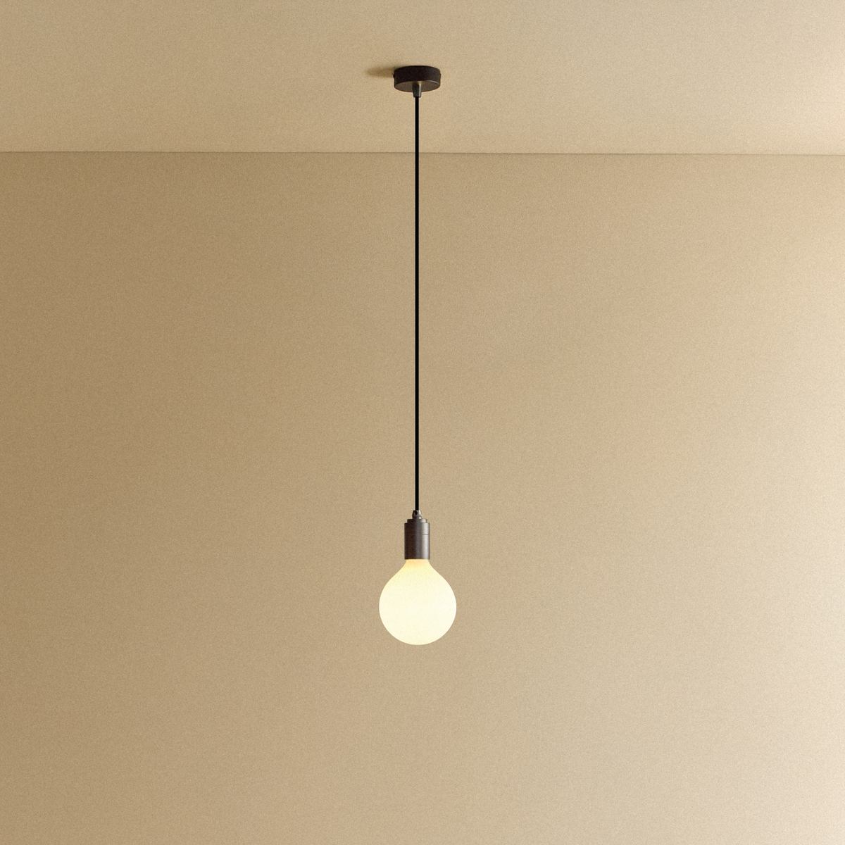 Porcelain III Pendant Light in Graphite