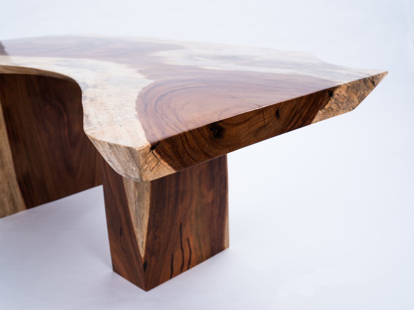 Sculptural Costa Rican Hardwood Table or Desk Reserva Collection — No. 13