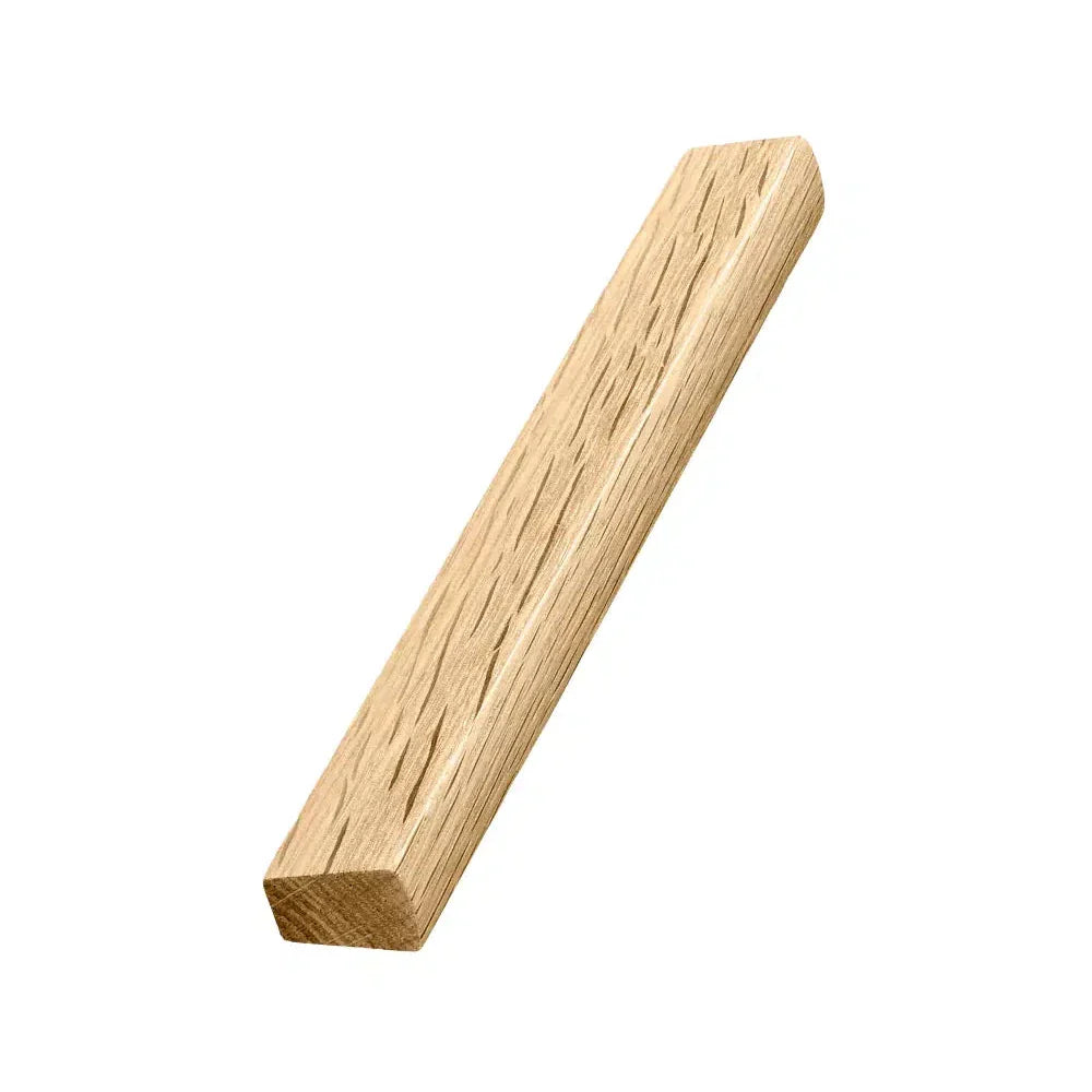 Lacquered Oak Wood "Trim" Straight Drawer Pulls