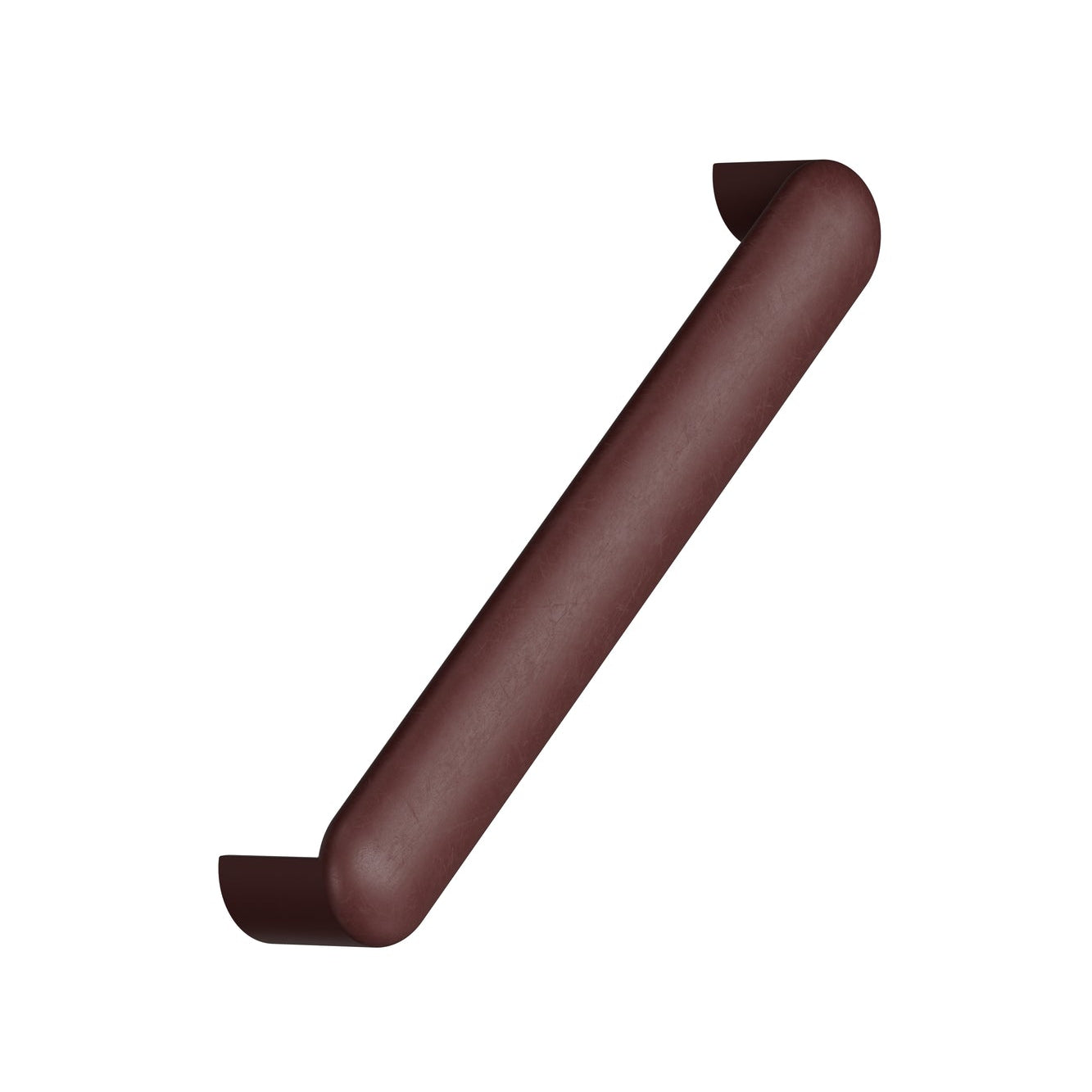 Maroon Red "Volumi" Cabinet Knob and Drawer Pull.