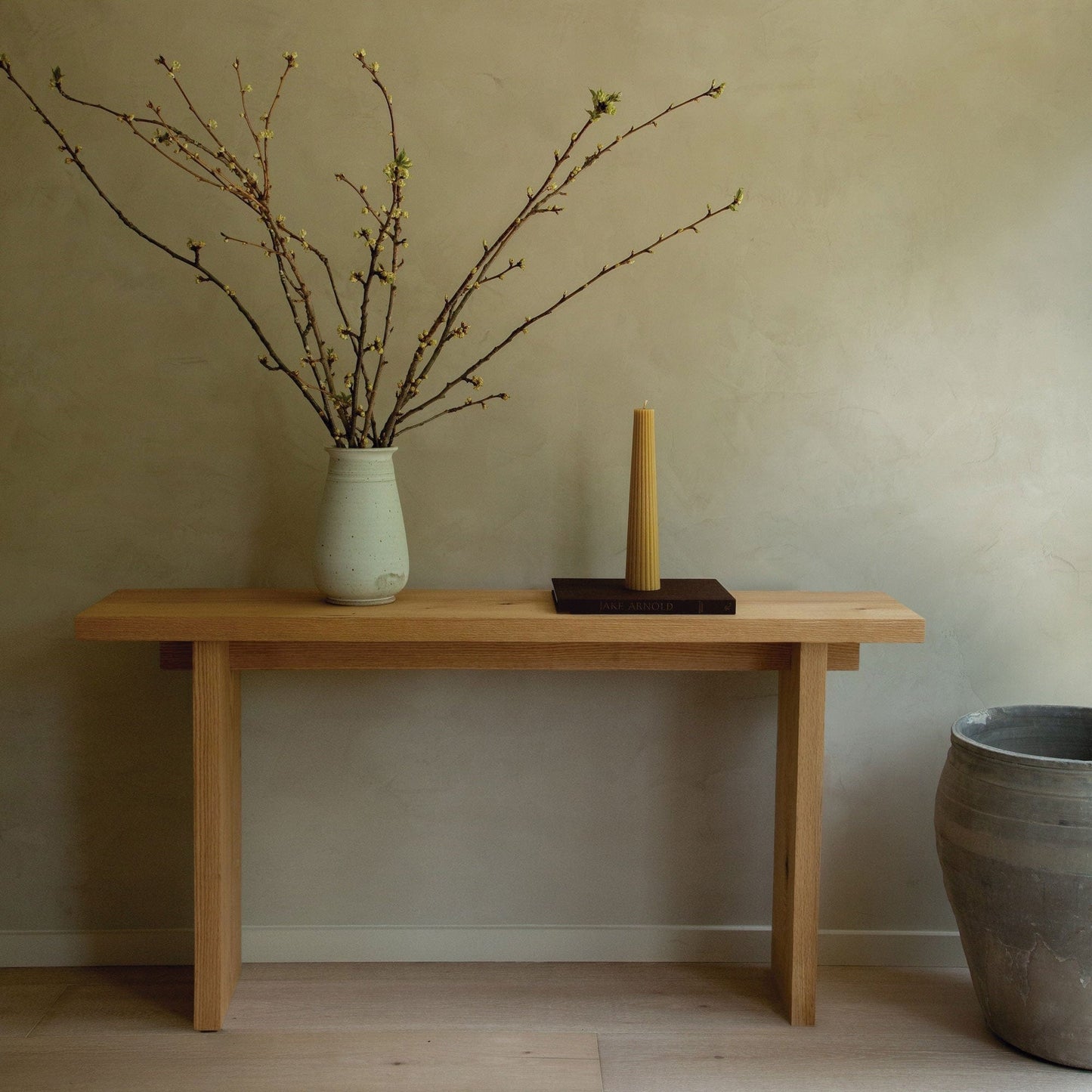 House of Leon Accent Tables Kyoto Entry Console - White Oak Kyoto Entry Console - White Oak