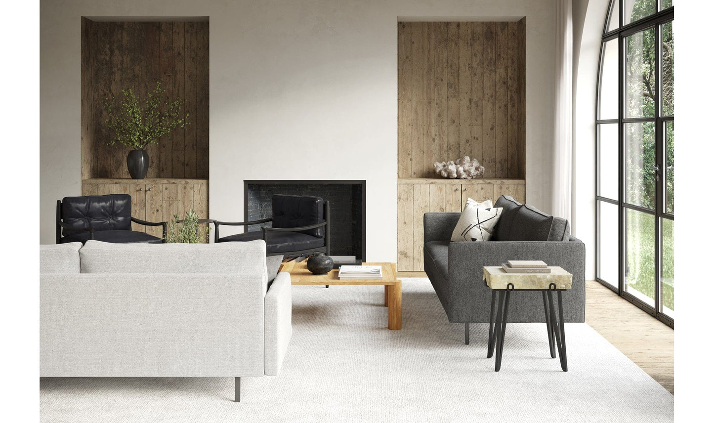 The Carpentry Shop Co. Albert Accent Table Sand Albert Accent Table Sand