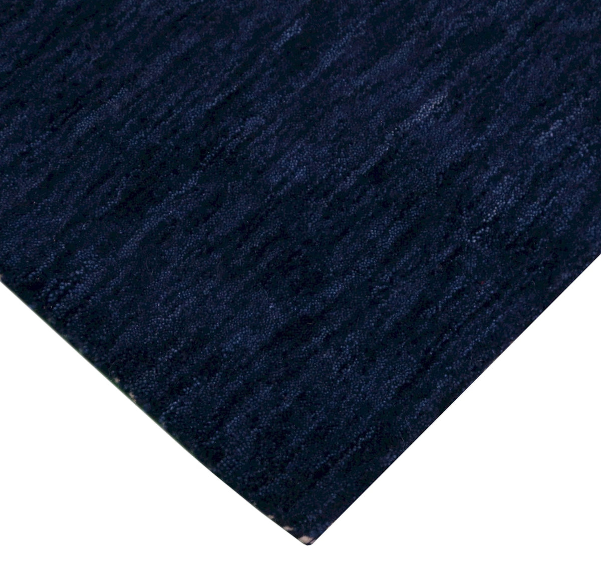 Blue Tribal Design Hand Loomed Wool Area Rug.
