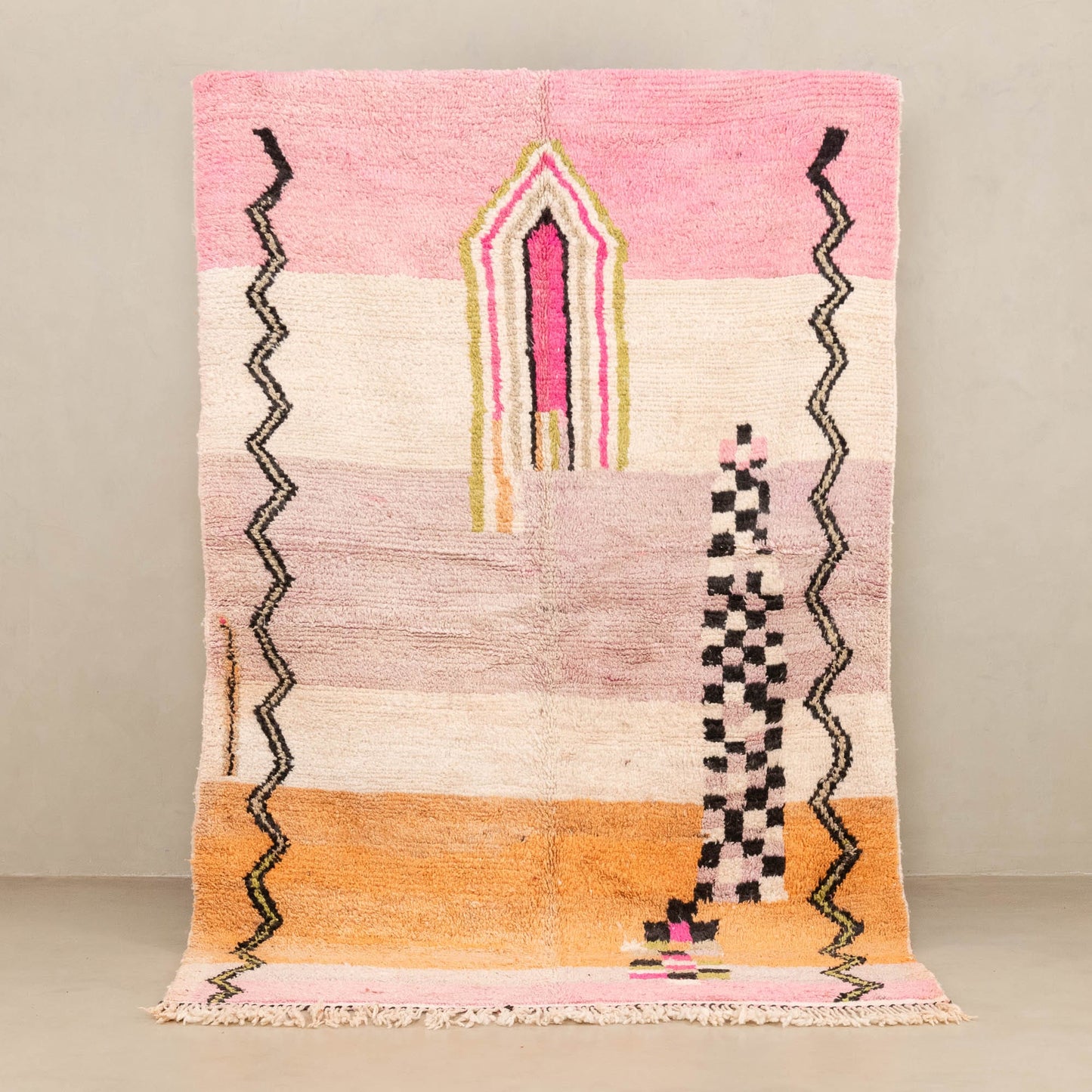 Safiyah - vintage boujad rug .2x8.3 ft | 157x254 cm