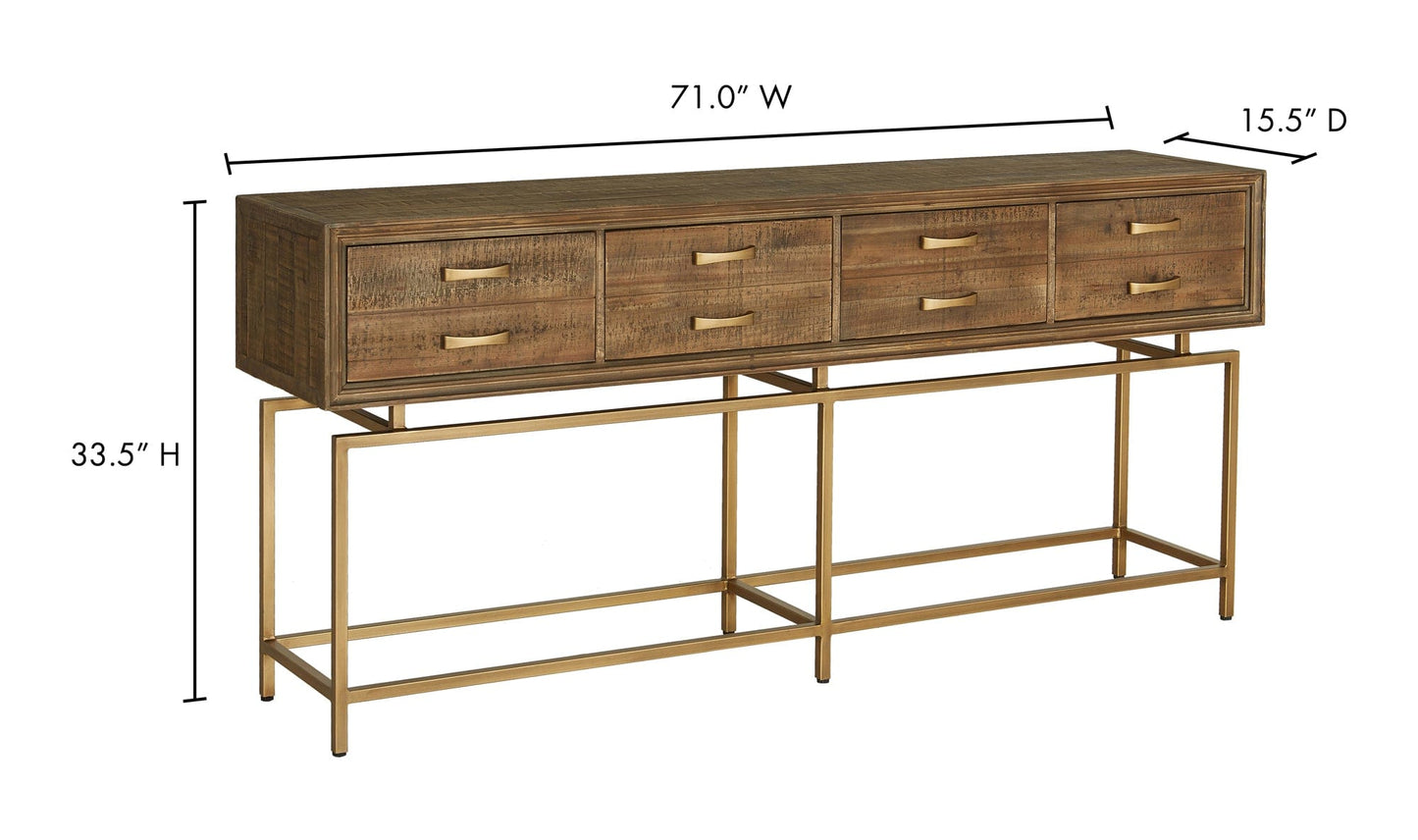 Moe's Carpentry & Woodworking ANNECY CONSOLE TABLE