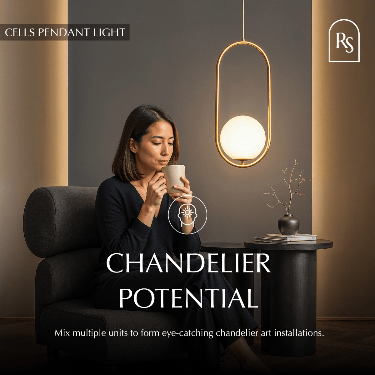 Cells Pendant Light.