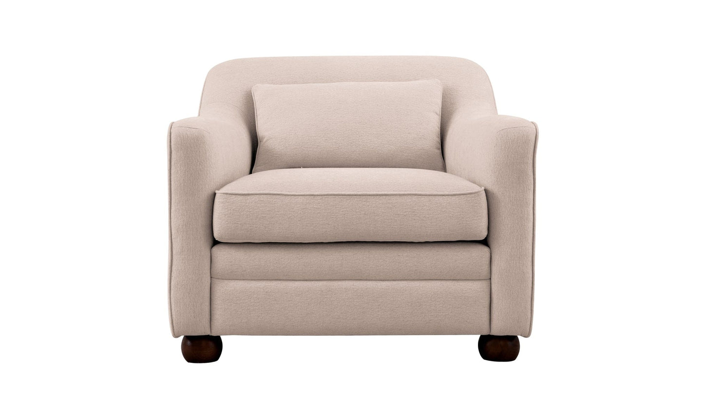 Moe's Home Collection Chair Amira Accent Chair Oat Amira Accent Chair Oat