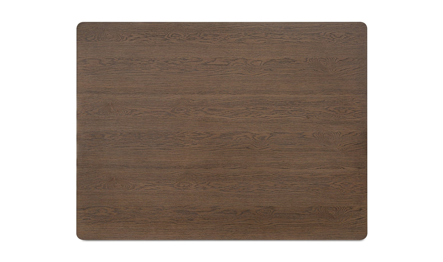 Moe's Home Collection Coffee Table Casey Large Coffee Table Dark Brown Casey Large Coffee Table Dark Brown