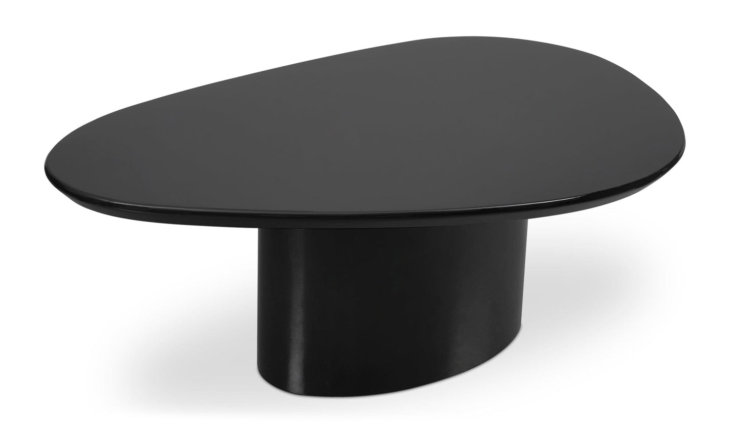 Moe's Home Collection Coffee Table Eden Coffee Table Black Lacquer Eden Coffee Table Black Lacquer