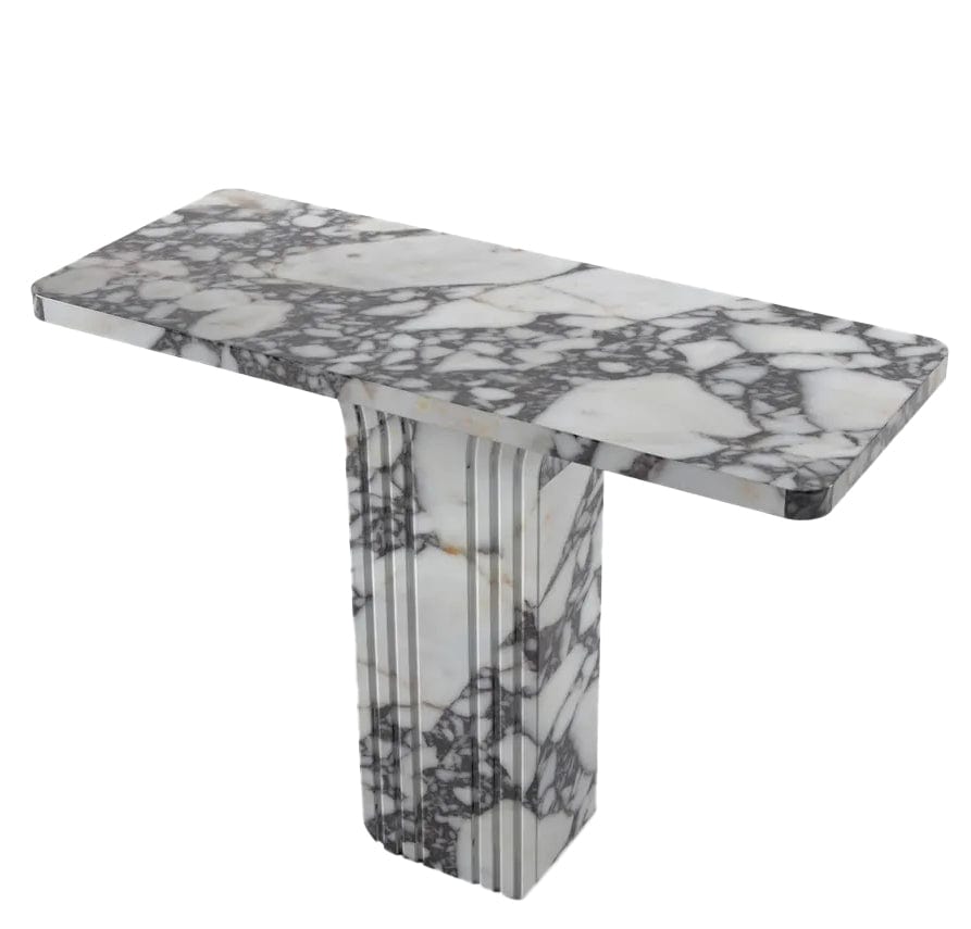 Villohome | Online Flooring Shop Consoles Calacatta Viola Marble Designer Console Polished (W)15" (L)40" (H)32" Calacatta Viola Marble Designer Console Polished (W)15" (L)40" (H)32"