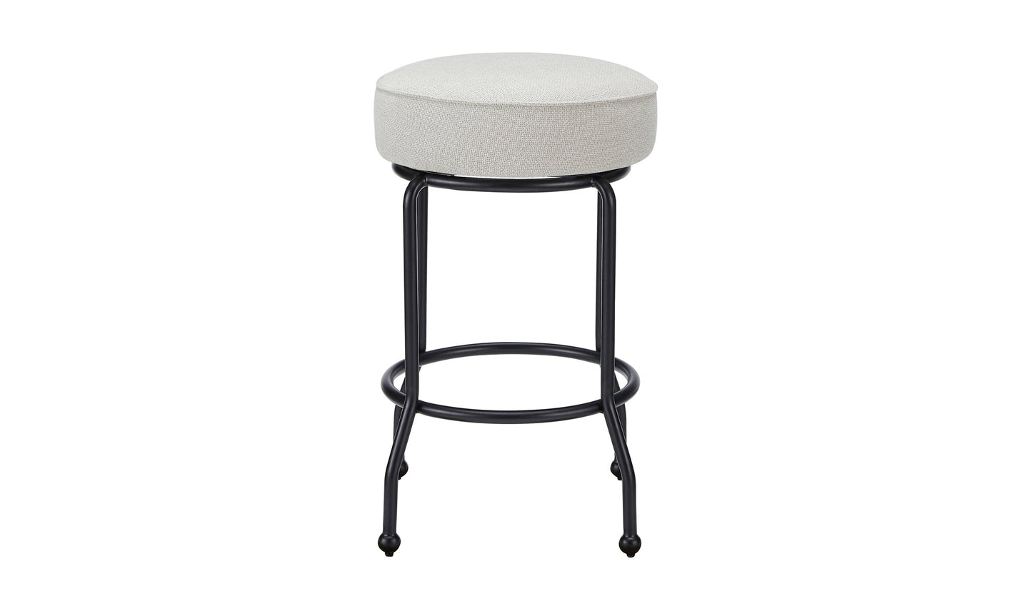 Moe's Home Collection Counter Stools Kelsey Swivel Counter Stool Beige Kelsey Swivel Counter Stool Beige