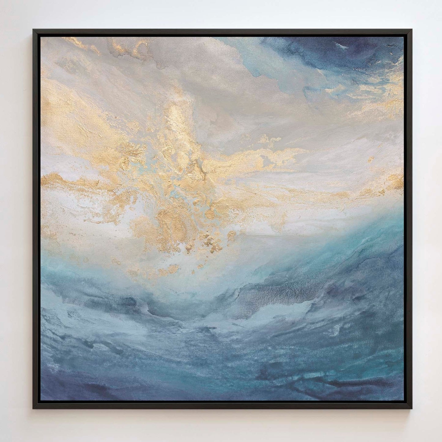 Julia Contacessi Fine Art Custom Canvas Print 48x48 / Gallery Wrapped / Black Sanctuary - Canvas Print Sanctuary - Canvas Print