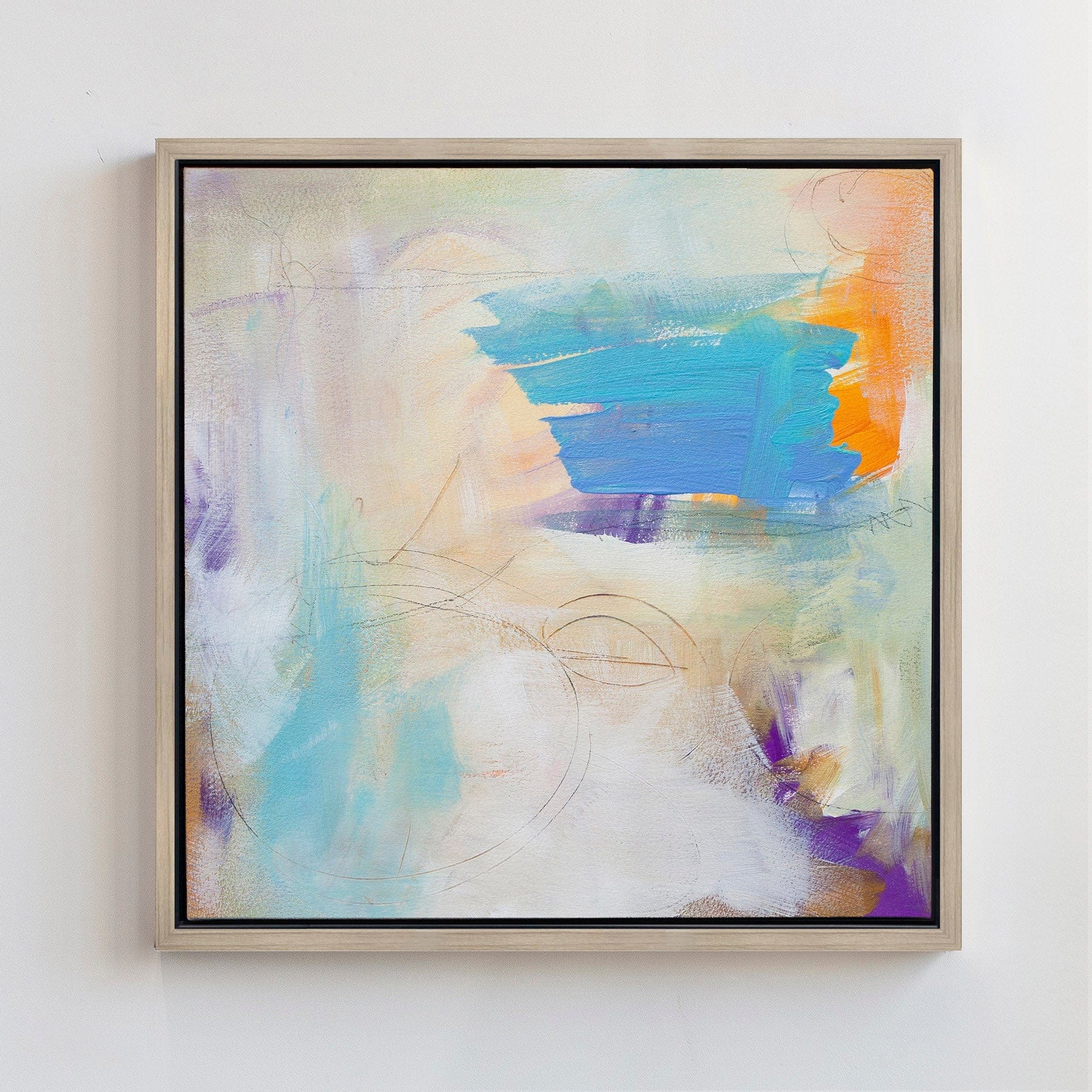 Julia Contacessi Fine Art Custom Canvas Print Swimming in Light - Canvas Print