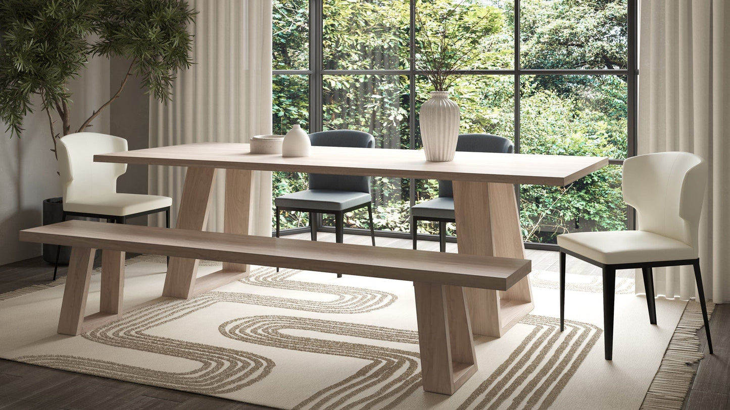 The Carpentry Shop Co. Delaney Dining Chair Grey - Set Of Two Delaney Dining Chair Grey - Set Of Two