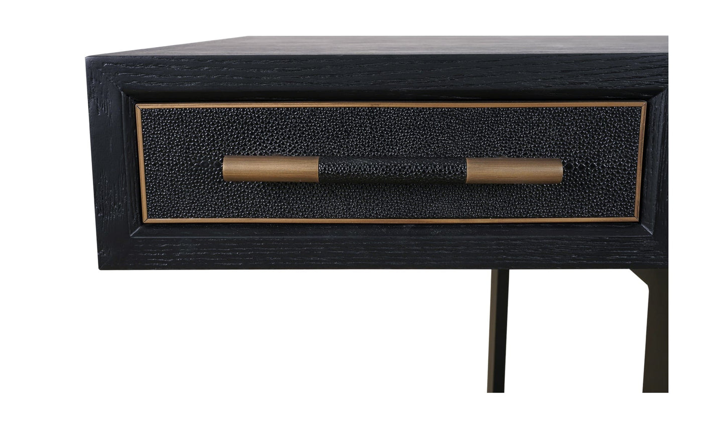 Moe's Home Collection Desk Mako Desk Black Mako Desk Black