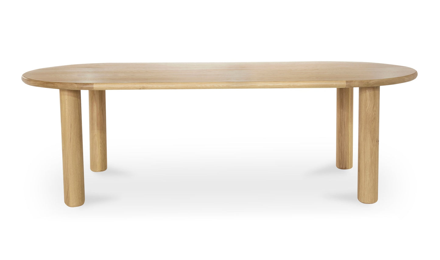 Moe's Home Collection Dining Table Milo Dining Table Oak- Large Milo Dining Table Oak- Large