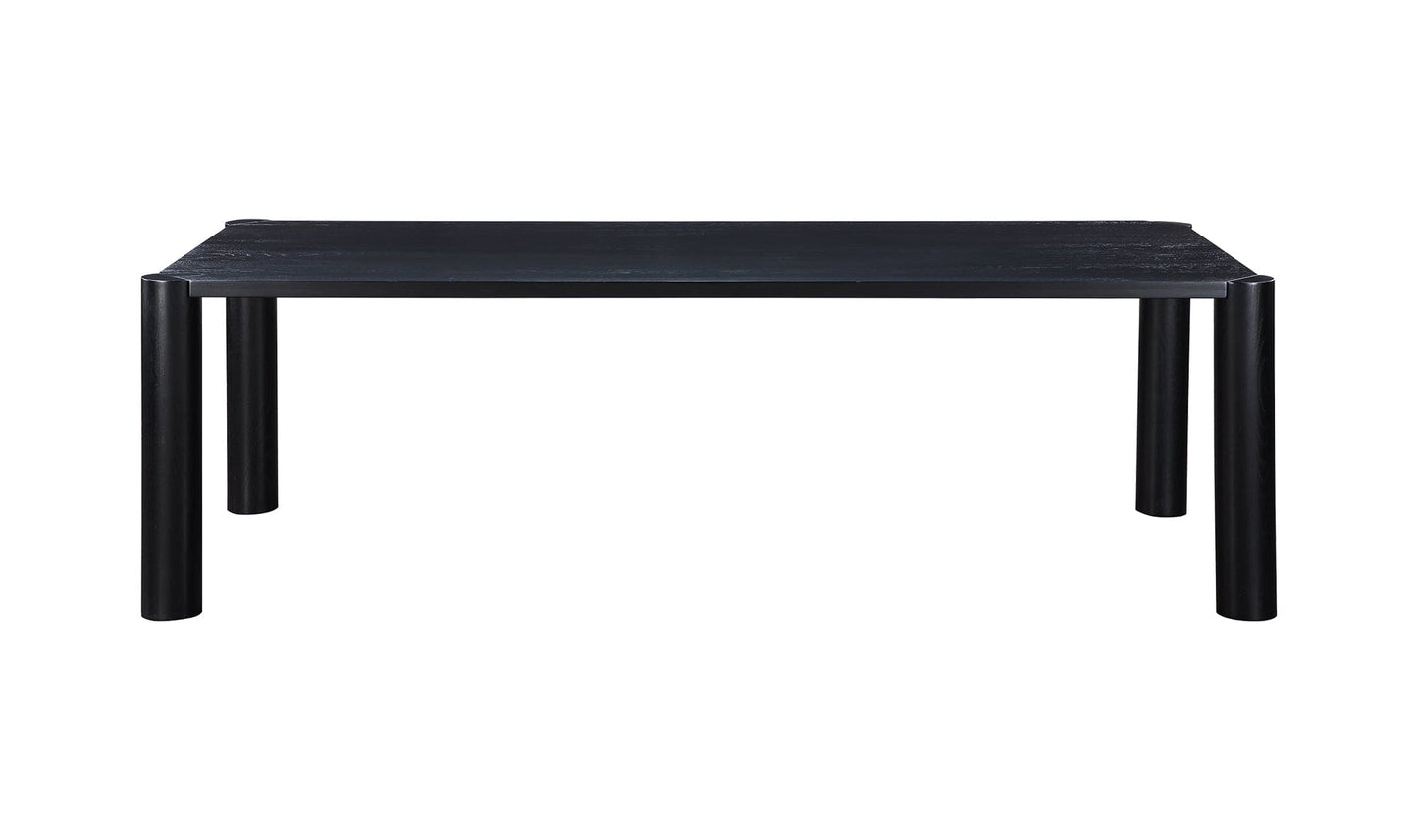 Moe's Home Collection Dining Table Post Large Dining Table Black Post Large Dining Table Black