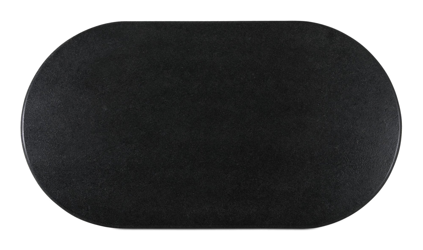 Moe's Home Collection Dining Table Sartoria Dining Table Black Granite Sartoria Dining Table Black Granite