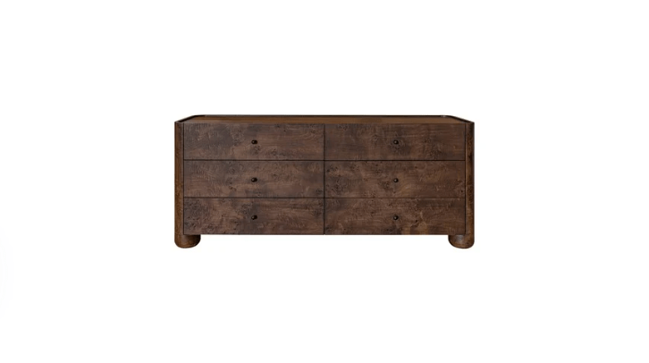 6 drawer dresser dark brown Gibson 6 Drawer Dresser Dark Brown