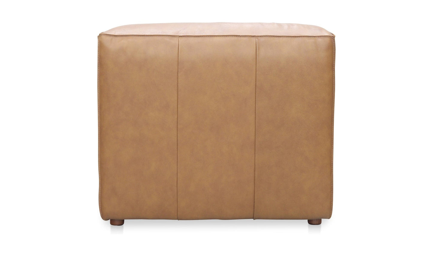 The Carpentry Shop Co. FORM SLIPPER CHAIR SONORAN TAN LEATHER FORM SLIPPER CHAIR SONORAN TAN LEATHER