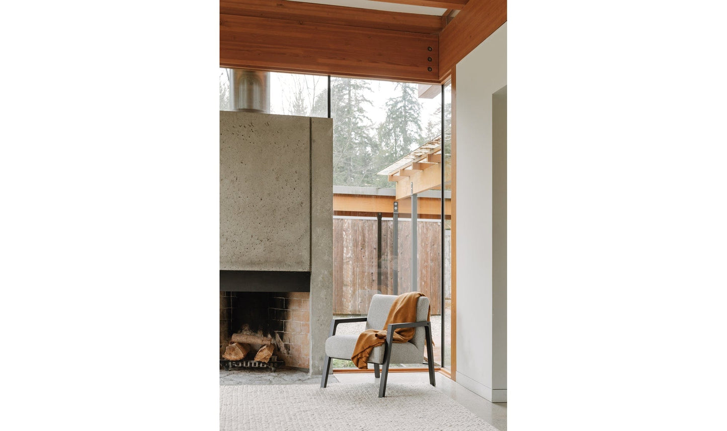 The Carpentry Shop Co. Fox Chair Grey Fox Chair Grey