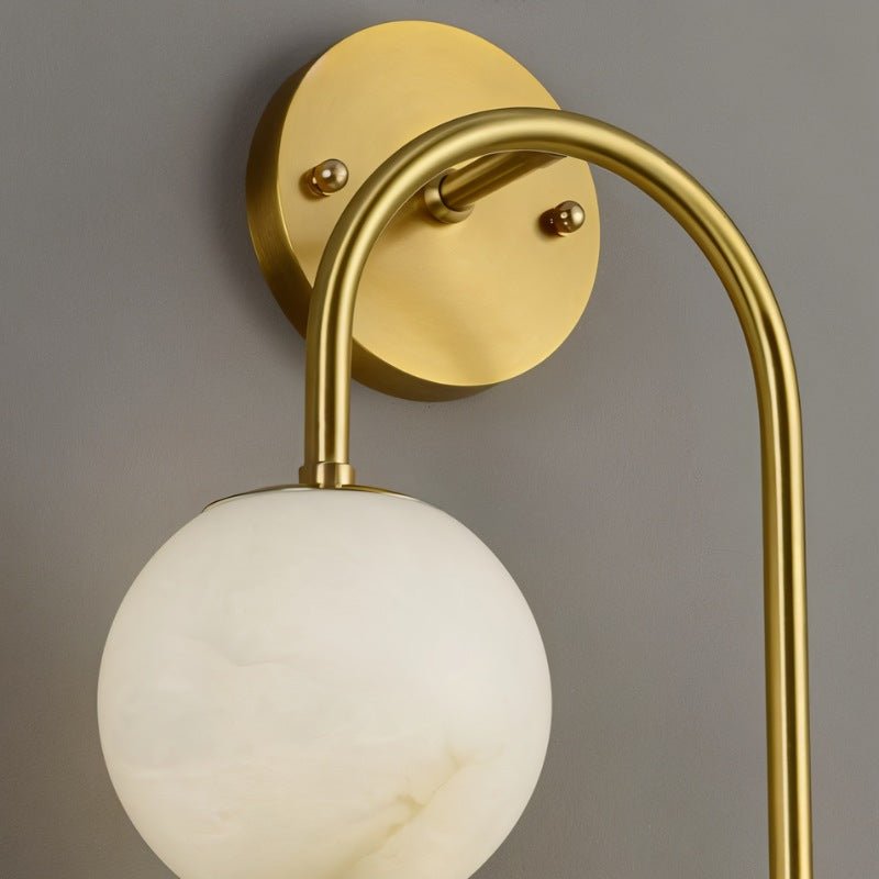 Hulel Alabaster Wall Sconce.