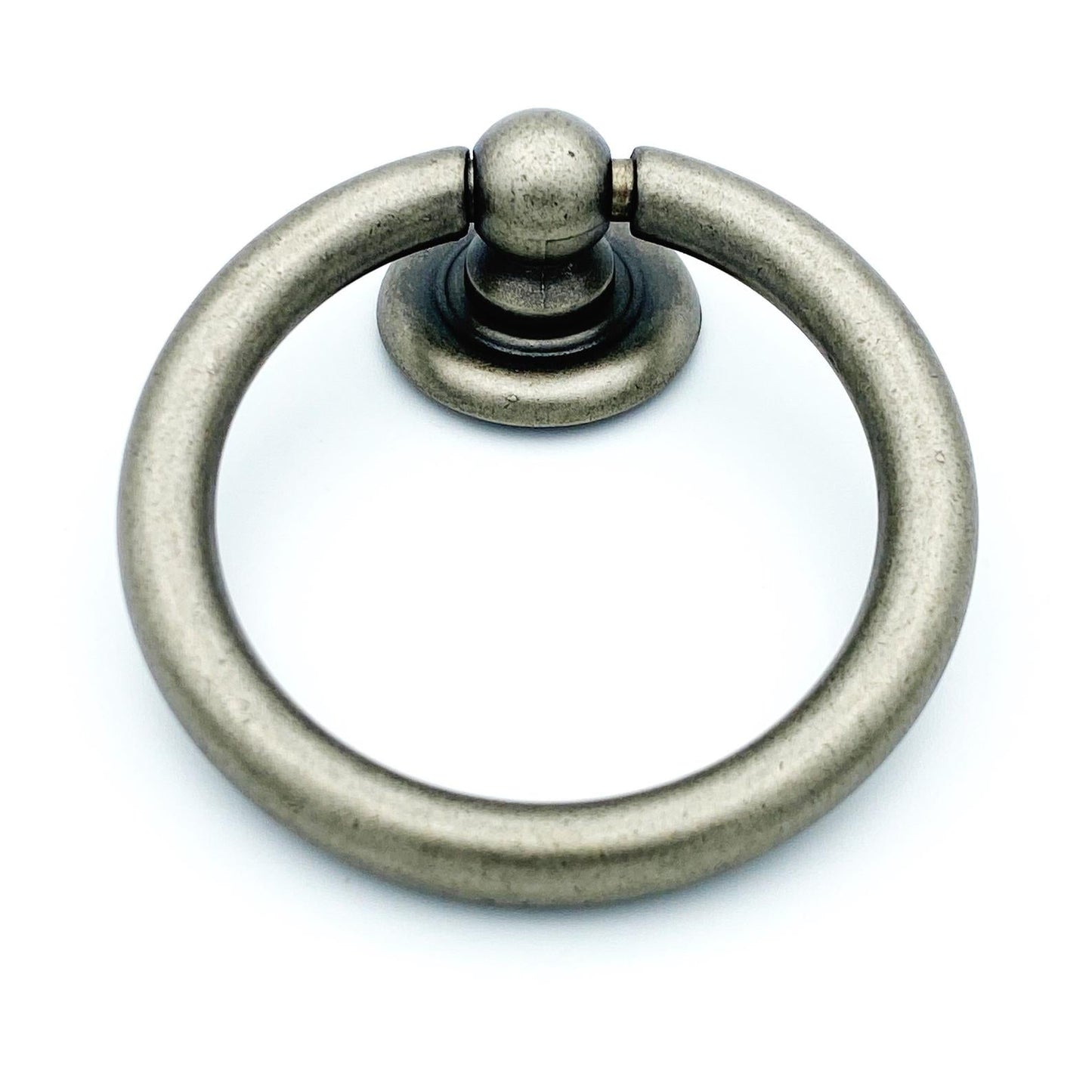 Plain Antique Silver Ring Pulls Hardware Cabinet Pull Drawer Pull
