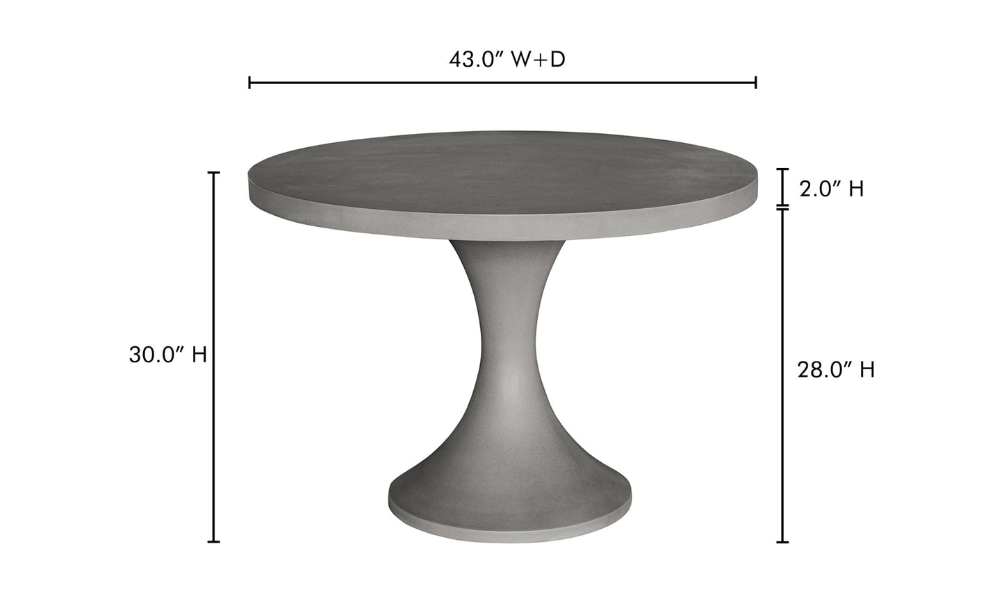 Moe's Home Collection Isadora Outdoor Dining Table Isadora Outdoor Dining Table