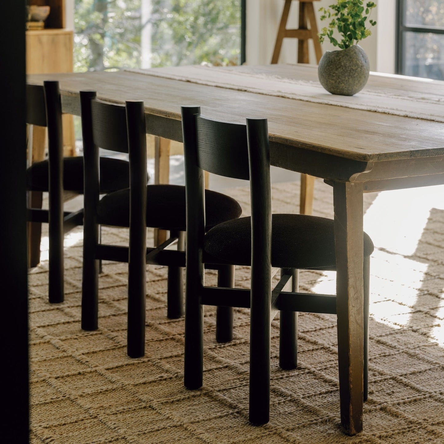 House of Leon Kitchen & Dining Room Chairs Teddy Dining Chair - Black Teddy Dining Chair - Black