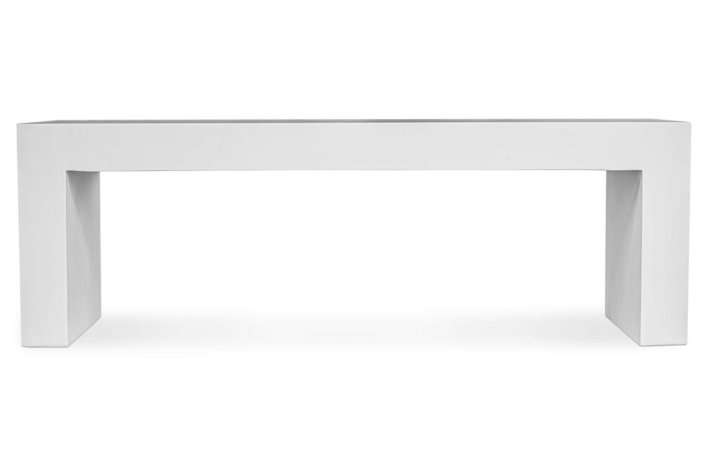 Moe's LAZARUS OUTDOOR BENCH-White