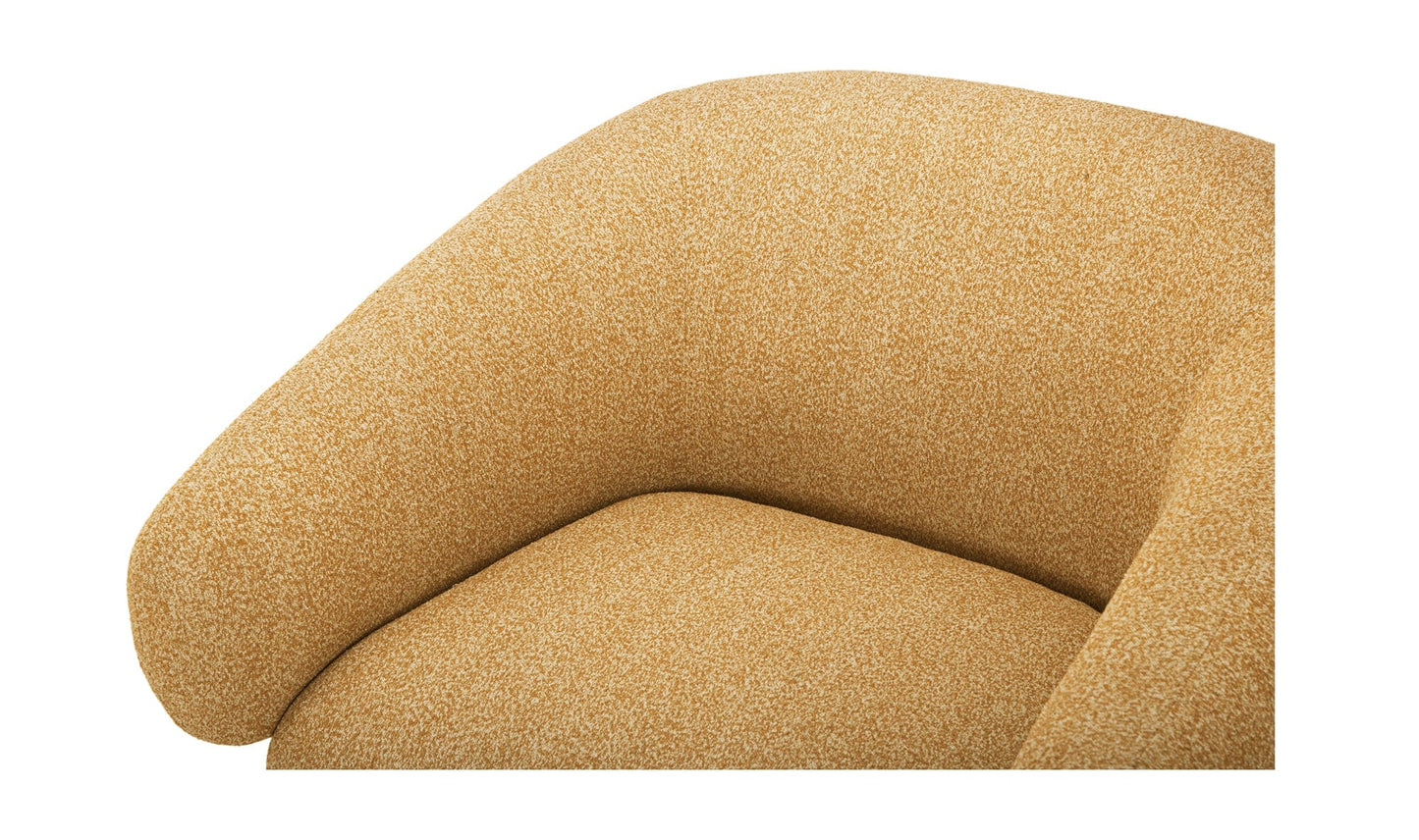 Moe's Home Collection Lounge Chairs Otto Accent Chair Flecked Tan Otto Accent Chair Flecked Tan